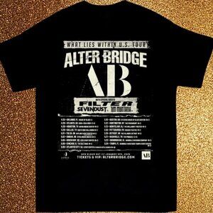 Alter Bridge – What Lies Within Tour 2026 T Shirt Full Size